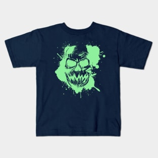 Deadly Skull For Halloween 2022 Kids T-Shirt